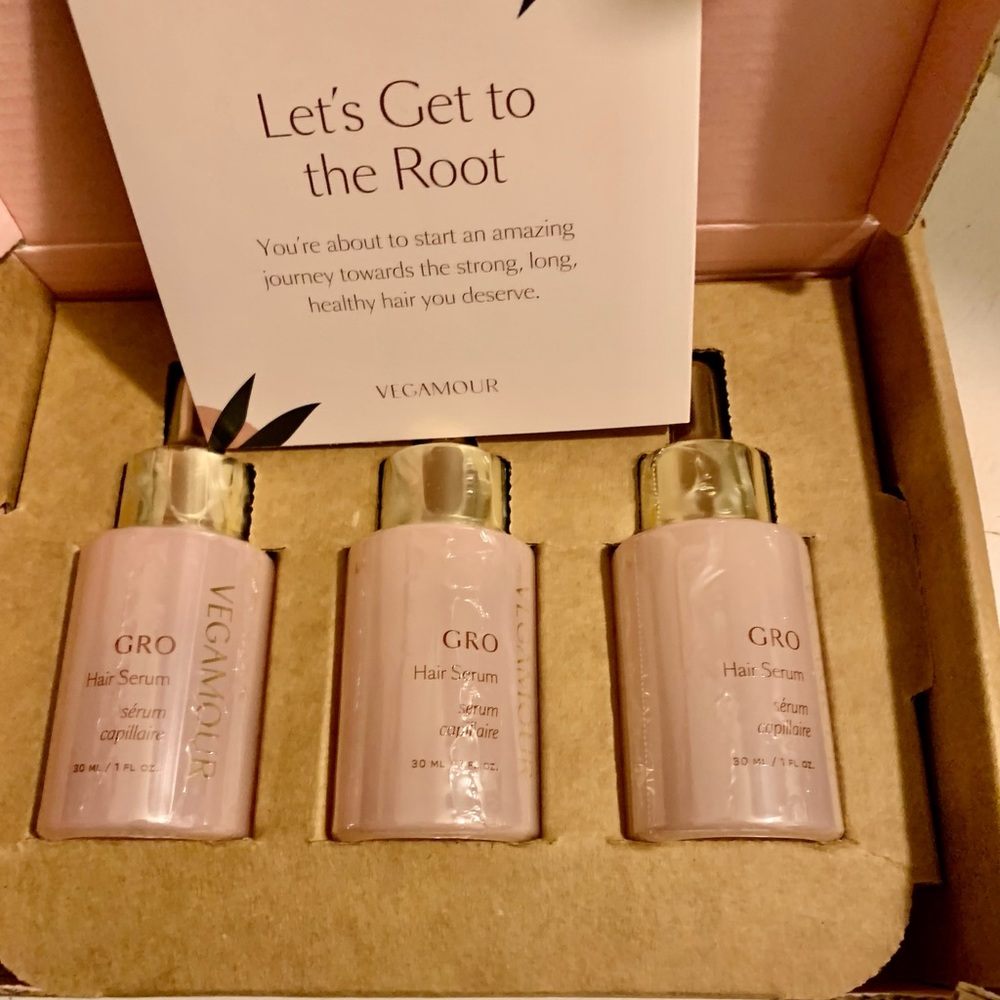 Vegamour GRO hair Serum-3 Bottles